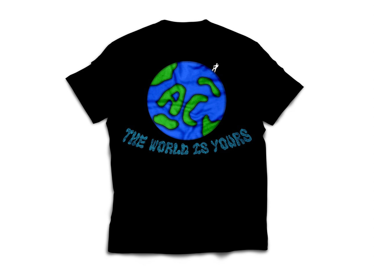 BLACK WRLD IS URS TEE