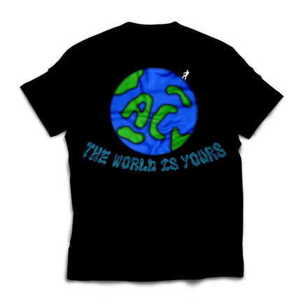 BLACK WRLD IS URS TEE