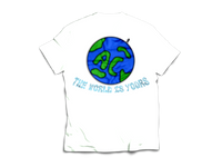 WHITE WRLD IS URS TEE