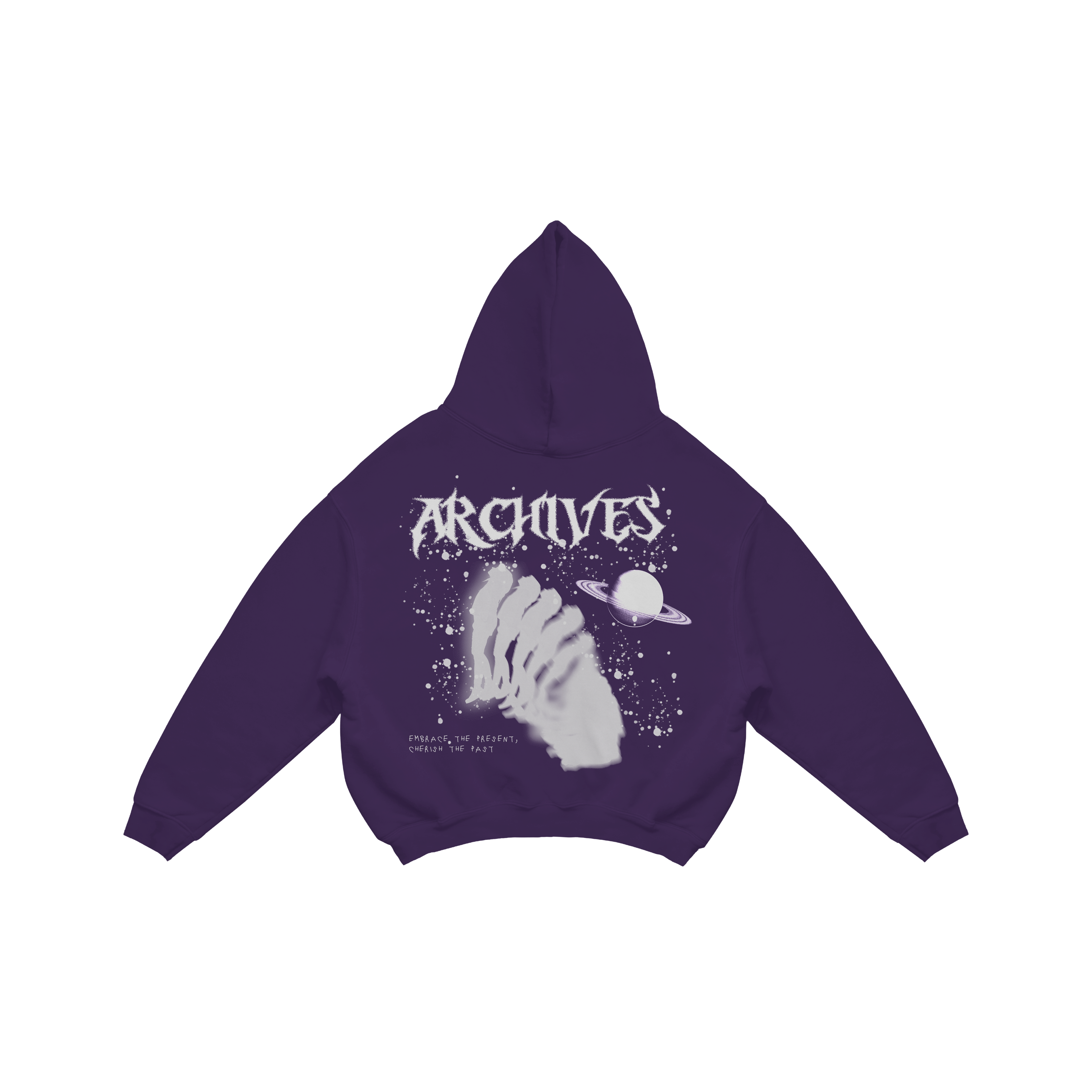 PURPLE EXISTENTIAL HOODIE