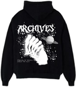 BLACK EXISTENTIAL HOODIE