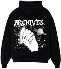 BLACK EXISTENTIAL HOODIE